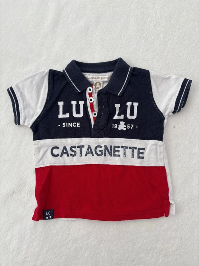 Polo lulu castagnette 6 mois
