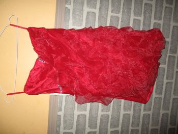 robe sans bretelle t 36 ..