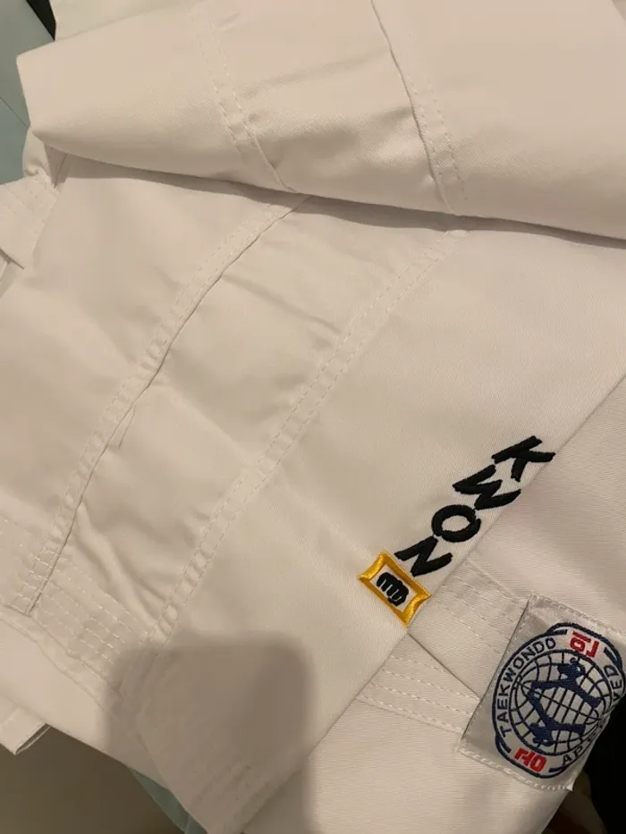 Kimono +ceinture taekwendo taille 3/170 kwon - photo numéro 5