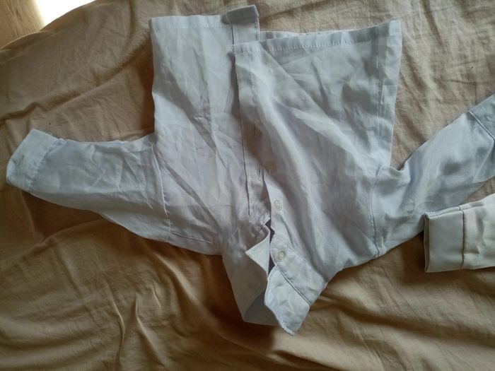 Ensemble cérémonie 3 6 mois garcons blanc - photo numéro 6