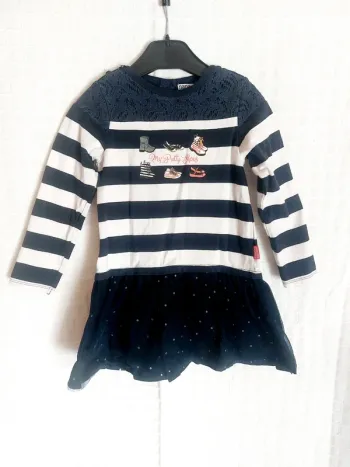 Robe manches longues Nano & Nanette 3 ans