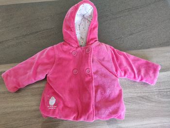 Manteau chaud bébé fille