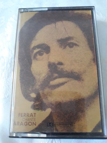 Faby27800 K7 Jean Ferrat chante ARAGON 10 titres                                    