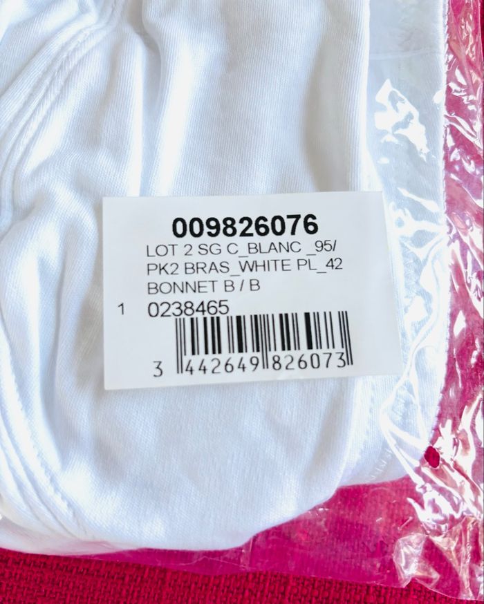 Pack 2 soutiens-gorge Damart Taille 110B (42B) - photo numéro 8