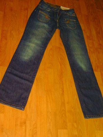Jean CHEYENNE destroy bleu taille 28 US 38 FR TBE