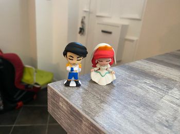 Figurine ariel la petite sirène et eric Disney