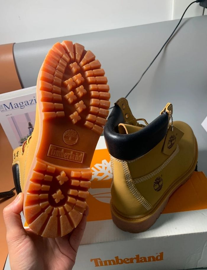 Bottes Martin Timberland moutarde - photo numéro 4