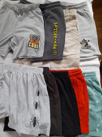 Lots de 9 shorts