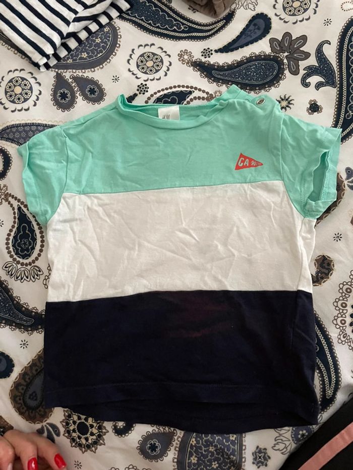 Lot de 6 t-shirt bébé garçons - photo numéro 2