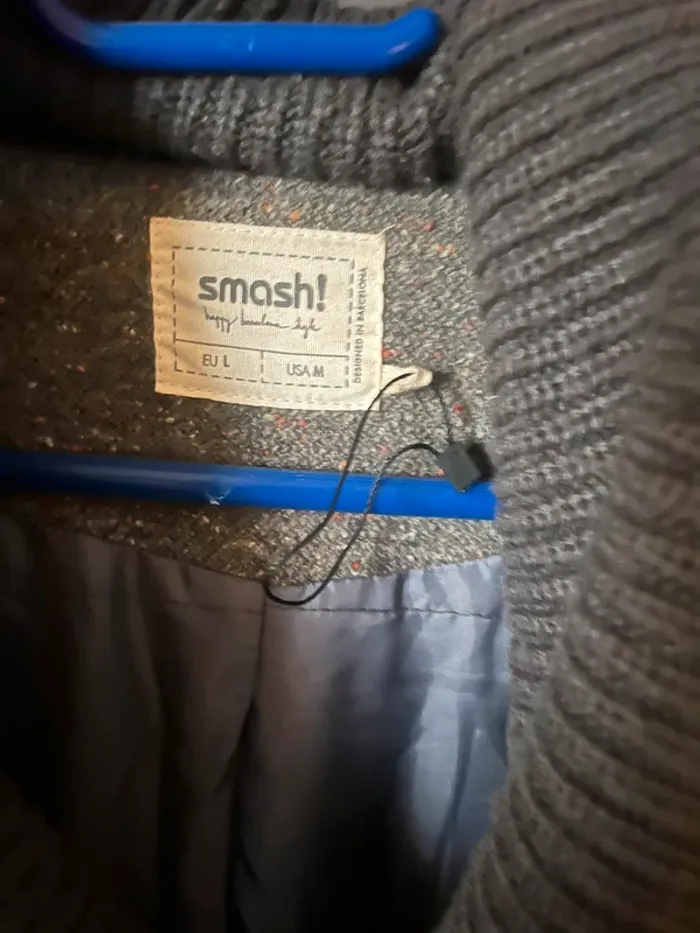 Manteau long smash marron - photo numéro 2