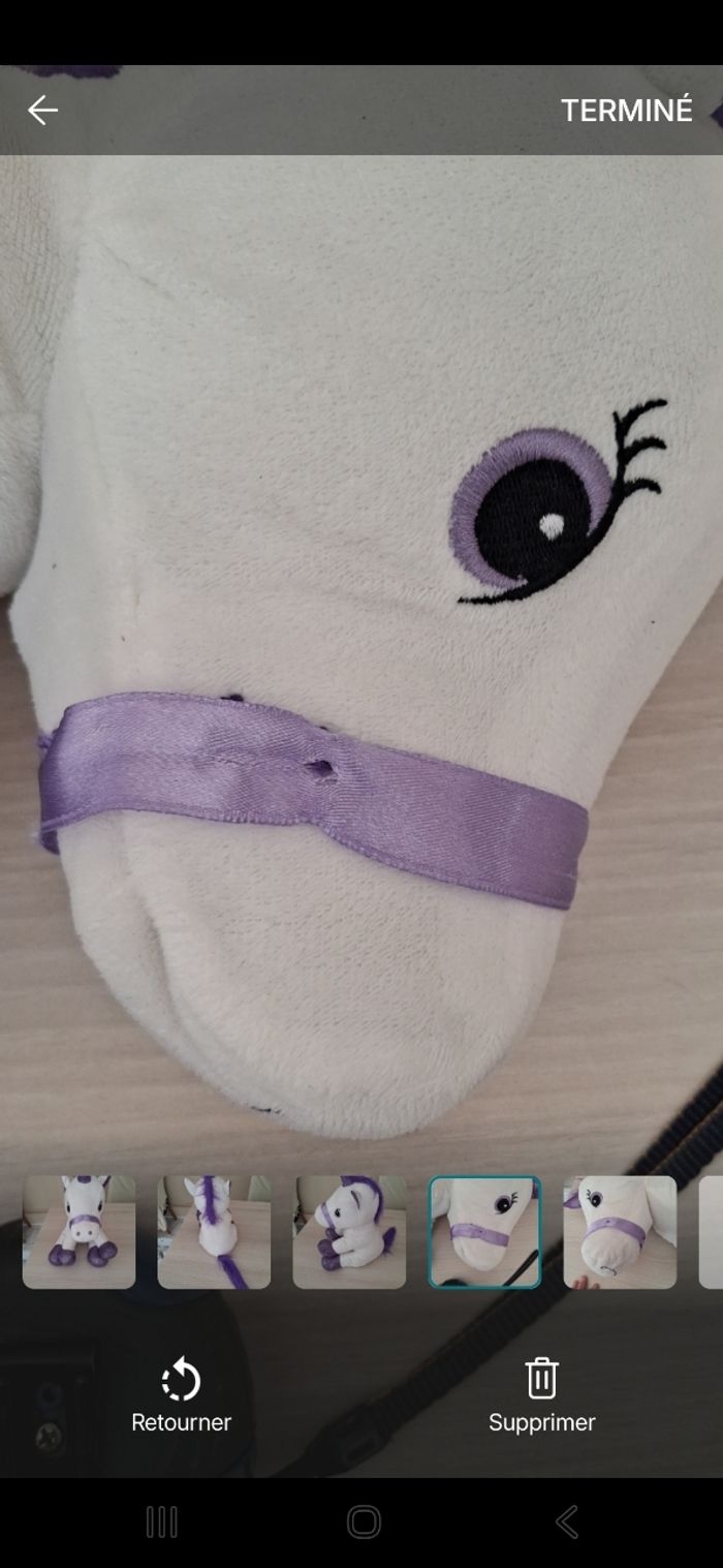 Peluche licorne - photo numéro 4