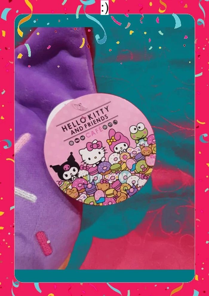 Peluche Hello Kitty café - photo numéro 2