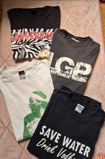 Lots de 4 Tee-shirt homme taille L