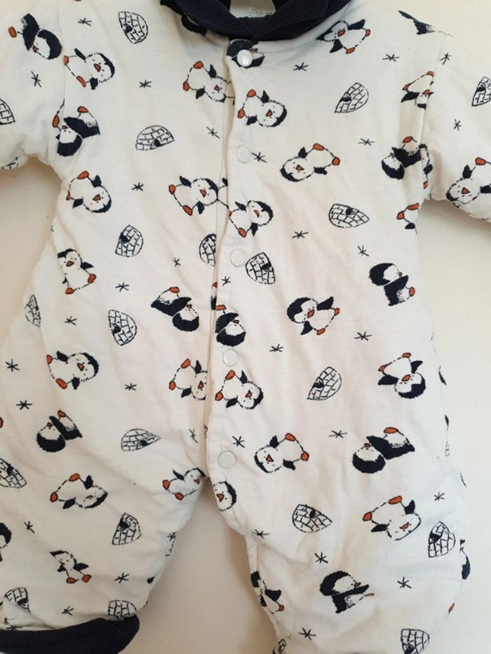 Combinaison épaisse 1 mois - 54cm - photo numéro 3