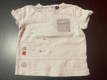 T-shirt manches courtes 12 mois