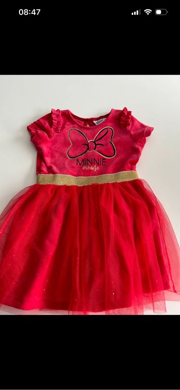 Robe Minnie 4 ans