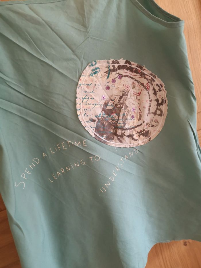 Débardeur IKKS 38 en turquoise - photo numéro 7