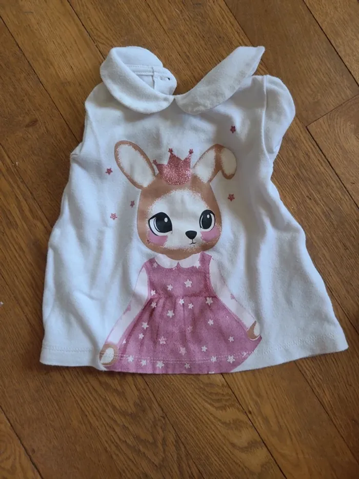 Tee-shirts 3 mois fille - photo numéro 7