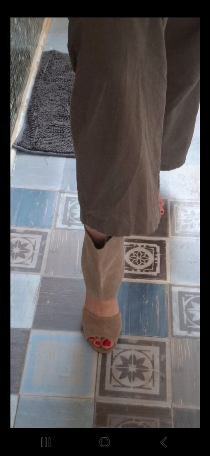 Talons nu pieds beige La redoute Création - photo numéro 4