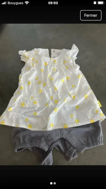 Combinaison petit bisou