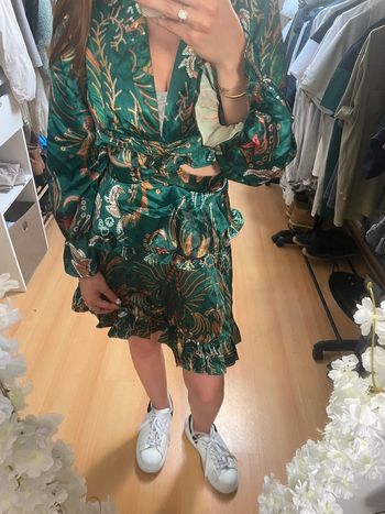 Robe d’été satiné