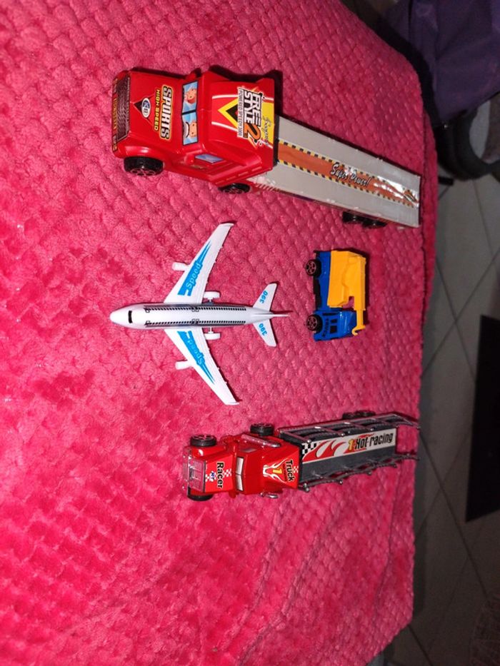 Lot camion avion