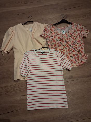 Veste + tee-shirt manches courtes