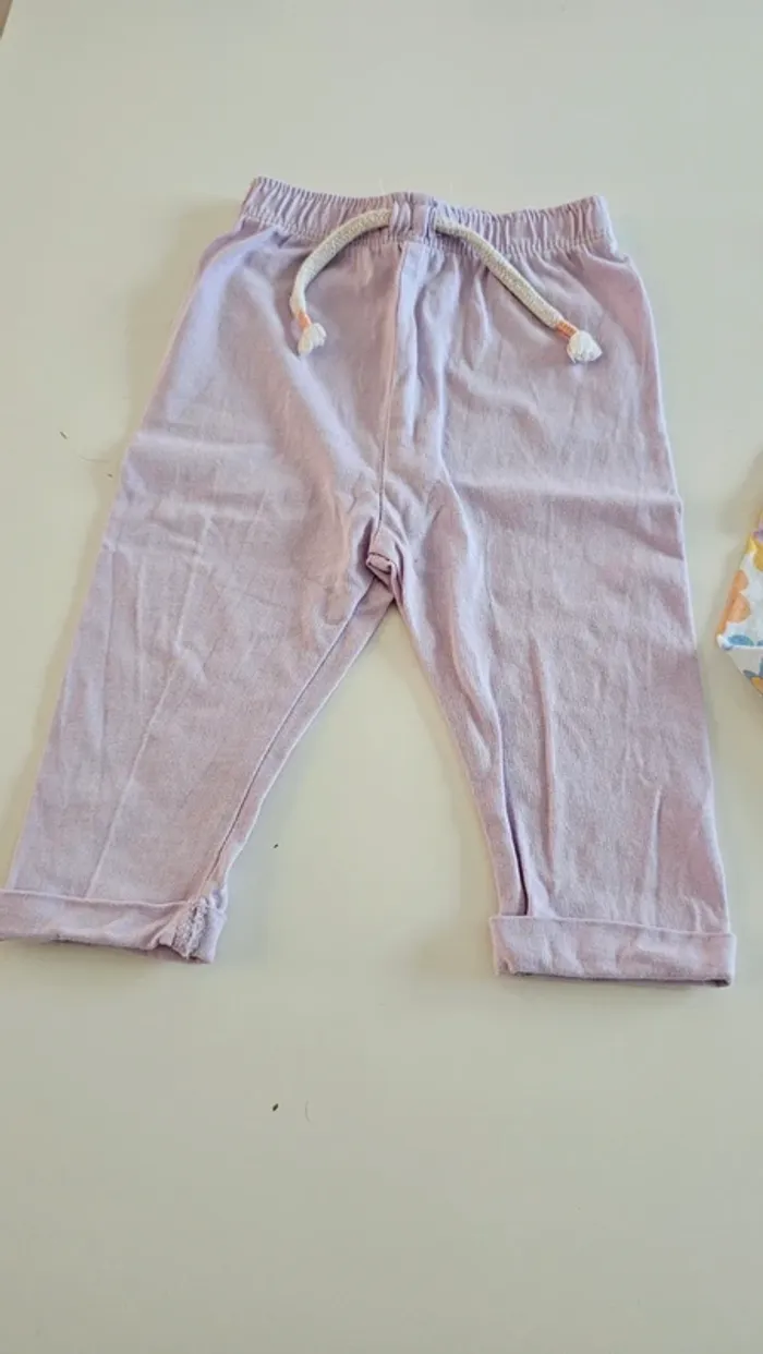 Lot 2 leggings 6 mois - photo numéro 2