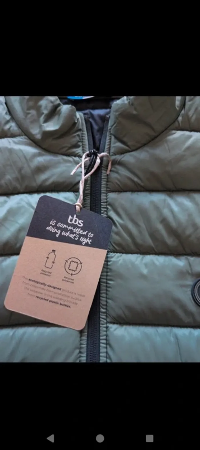 Veste sans manche tbs homme doudoune sans manche - photo numéro 4
