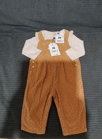 Ensemble bébé fille 6 mois, sergent major