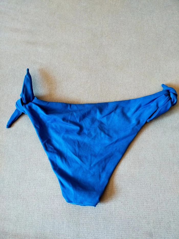 as de maillot de bain bleu à nouer – SISI – Taille 38 – 3 exemplaires disponibles - photo numéro 2