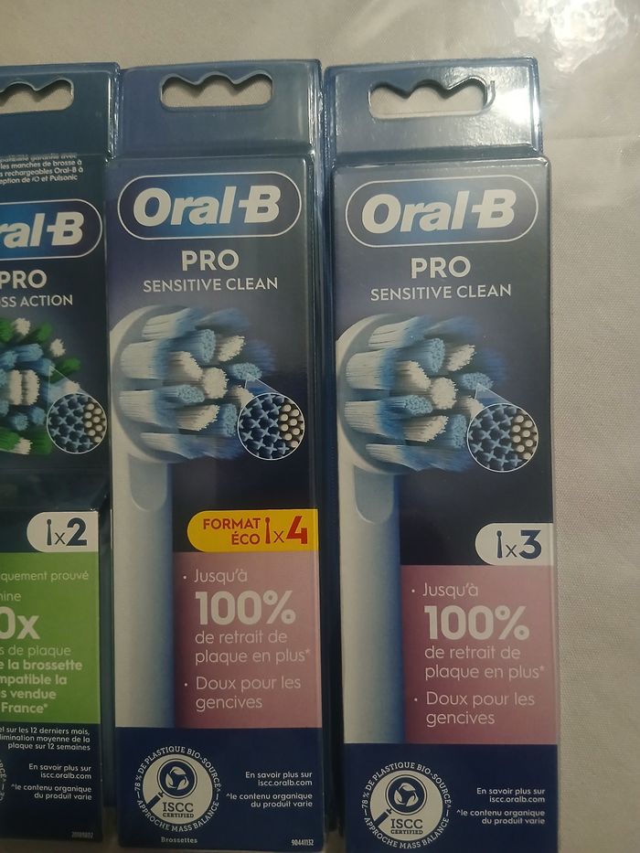 Lot de 4 paquets Brossette Oral B - photo numéro 2