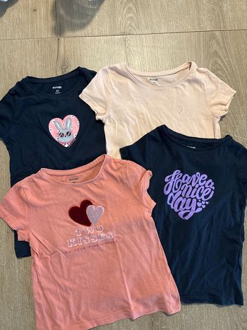 Lot de 4 tee shirt 4 ans