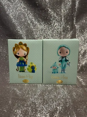 Figurine Tinyly - Paloma & Bogo + Cristale & Frizz