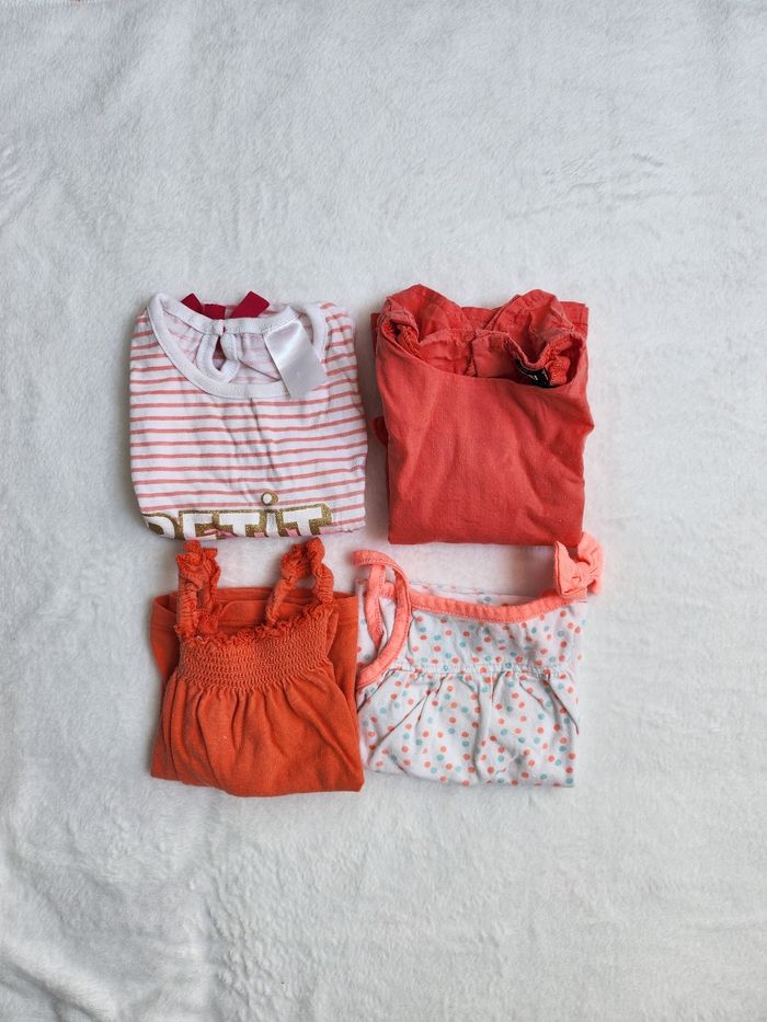 Lot t-shirts fille - photo numéro 2