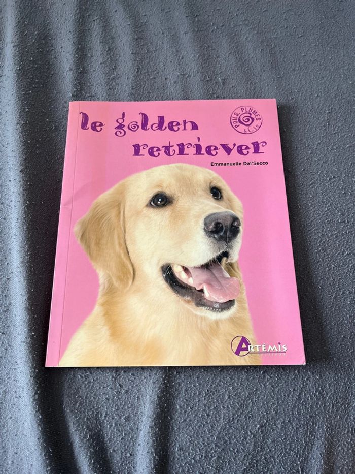 Livre sur le golden retriever