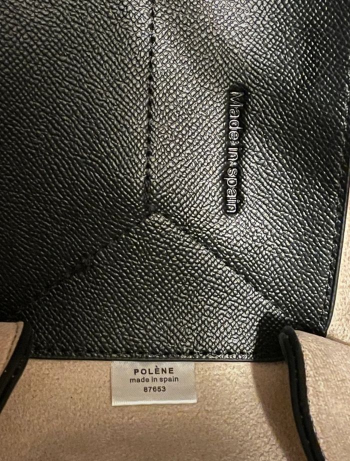 Sac Polene Cyme Noir Authentifier envoi rapide - photo numéro 6