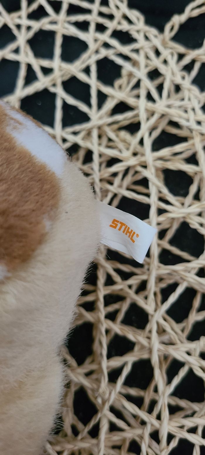 peluche Faon couché stihl - photo numéro 2