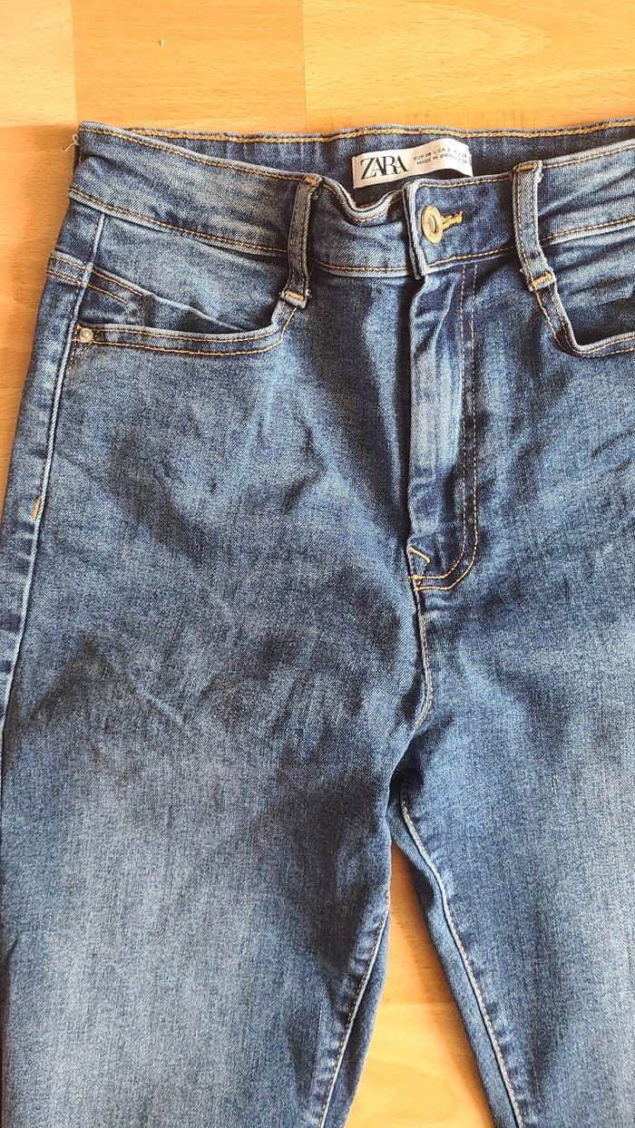 Jeans slim Zara taille 38 - photo numéro 2