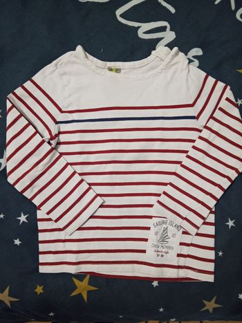 Haut ML à rayures _ 4 ans