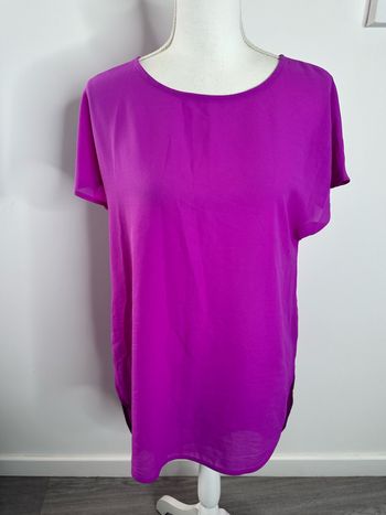 Tunique longue asymétrique violette H&M T44 XXL