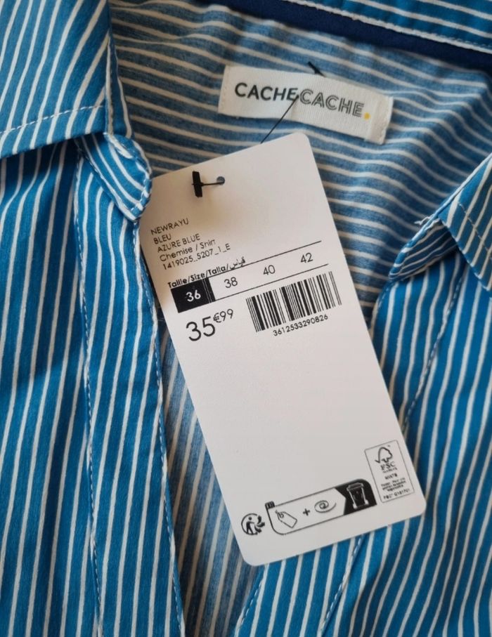 Chemise à rayures - photo numéro 4
