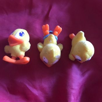 lot 3 figurines canards * prix 1e * kiki60230