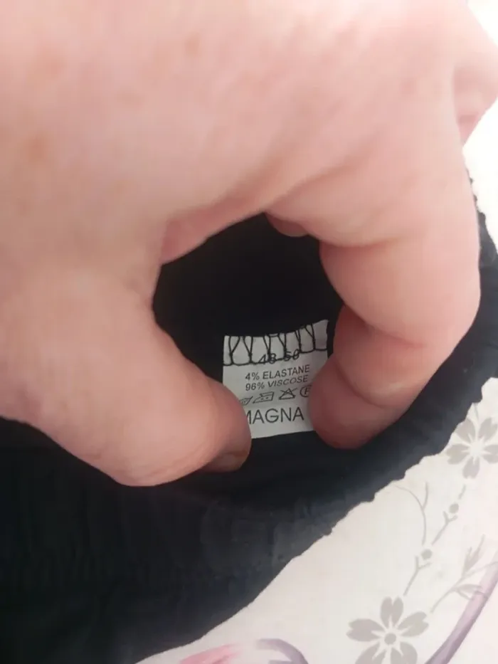 Legging fluide noir - photo numéro 3