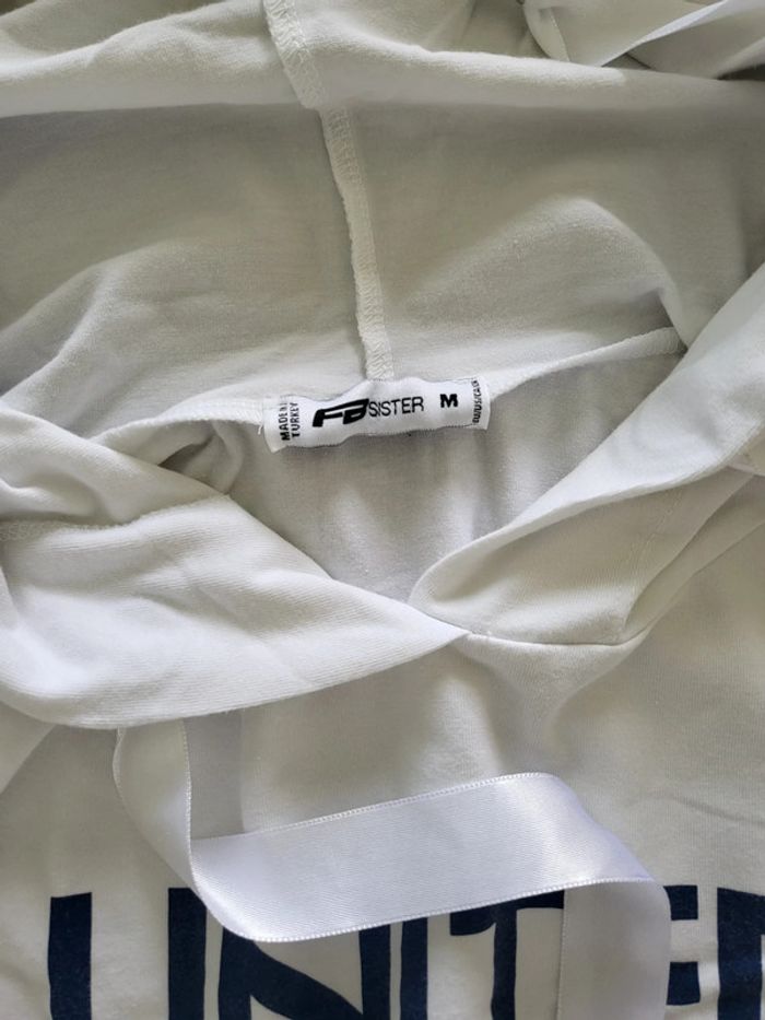 Robe à capuche blanche, M - photo numéro 4