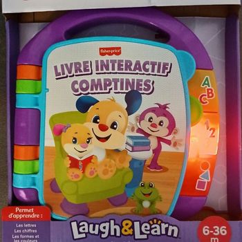 Livre Fisher Price musical NEUF