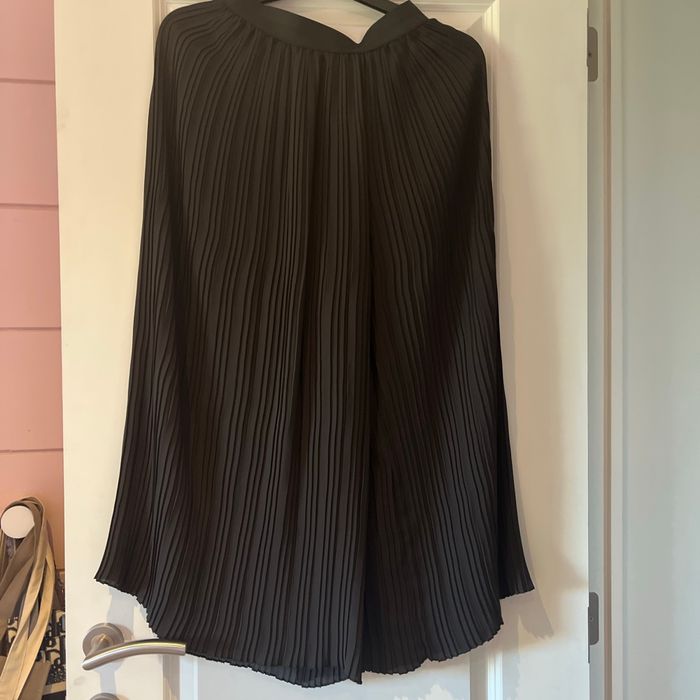 Pantalon large noir