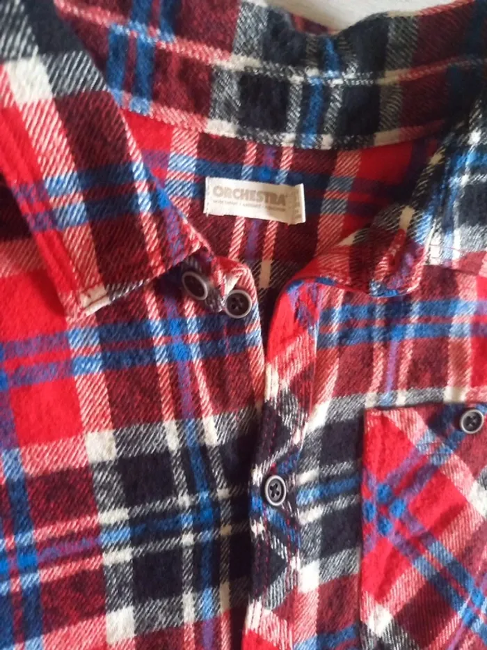 chemise à carreaux - photo numéro 3