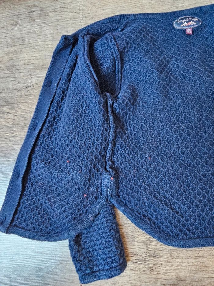 Gilet bleu sergent major 6 ans - photo numéro 7