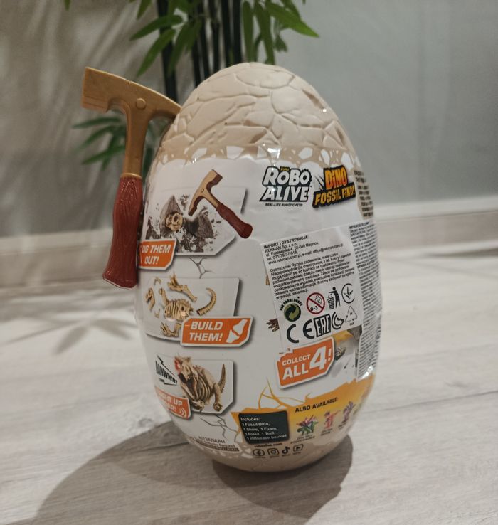 Robo Alive Oeuf Dino Fossil - photo numéro 2